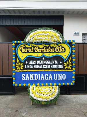 Papan Bunga Duka di Okbibab