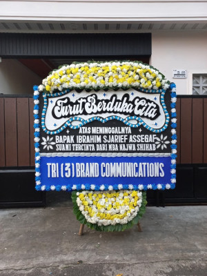 Papan Bunga Duka di Okbibab